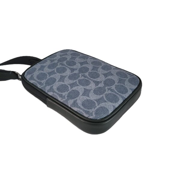 Coach CW364 Aden Crossbody Signature Bag Light Denim - Picture 6 of 7